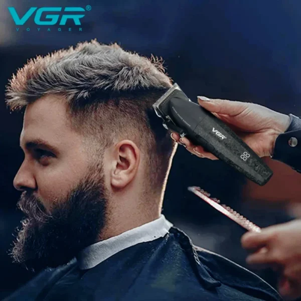 VGR Hair Trimmers Professional  Hair Clipper Adjustable  V-640 - Image 3