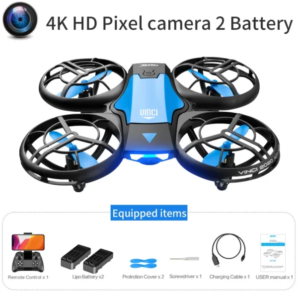 4DRC New V8 Mini Drone 6k profession HD Wide Angle Camera WiFi - Image 11