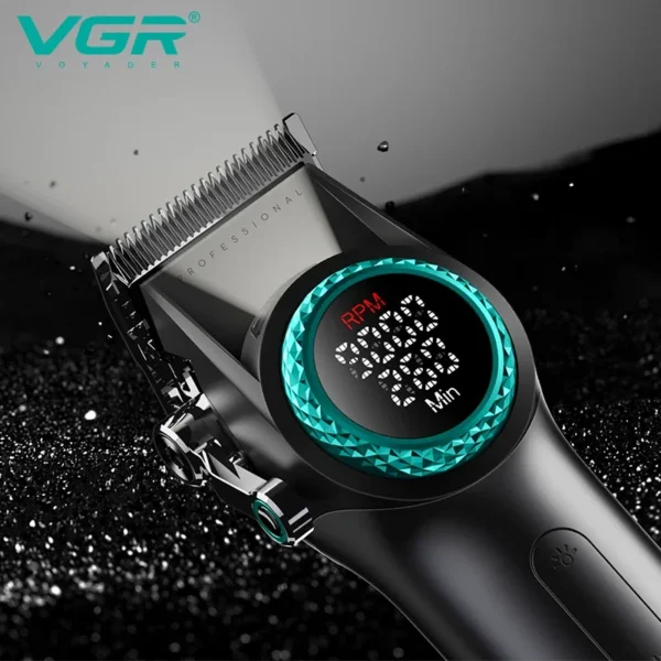 VGR Hair Trimmer Barber Clippers for Men V-001 - Image 3