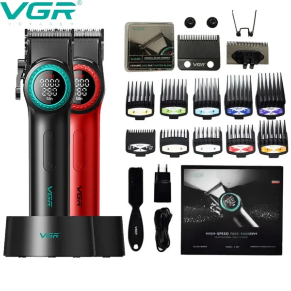 VGR Hair Trimmer Barber Clippers for Men V-001