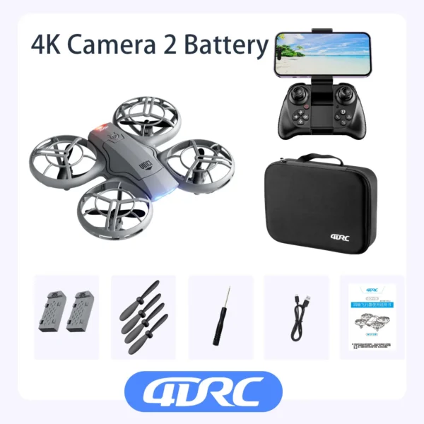 V8 New Mini Drone 4k profession HD 1080P Wide Angle Camera WiFi - Image 10