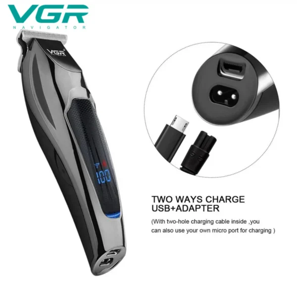 VGR Hair Clipper Professional V-070 - Image 5