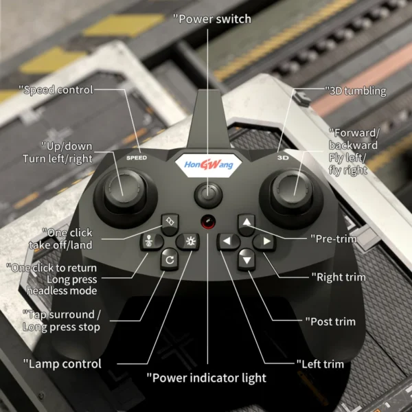 Remote Control Aircraft Gravity Sensing  L0712 RC Plane 2.4G - Image 6