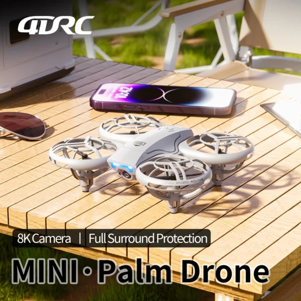 4DRC New V8 Mini Drone 6k profession HD Wide Angle Camera WiFi - Image 5