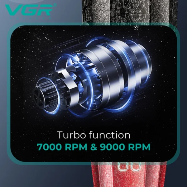 VGR Hair Trimmers Professional  V-640 - Image 4