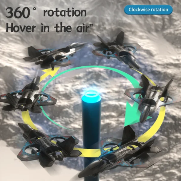 Remote Control Aircraft Gravity Sensing  L0712 RC Plane 2.4G - Image 5