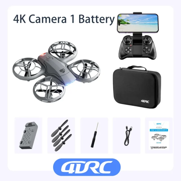 V8 New Mini Drone 4k profession HD 1080P Wide Angle Camera WiFi - Image 12