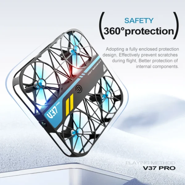 4DRC V37 New Mini 8K Drone with Camera 4K HD Easy To Carry WiFi FPV - Image 5