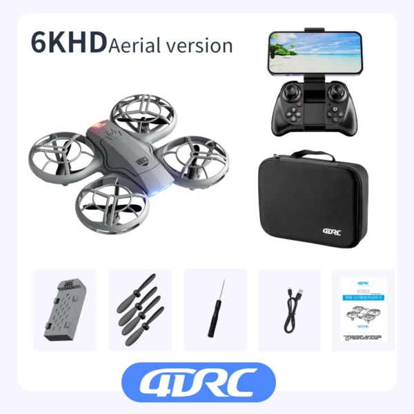 4DRC New V8 Mini Drone 6k profession HD Wide Angle Camera WiFi - Image 7
