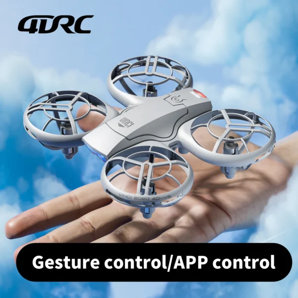 4DRC New V8 Mini Drone 6k profession HD Wide Angle Camera WiFi - Image 4