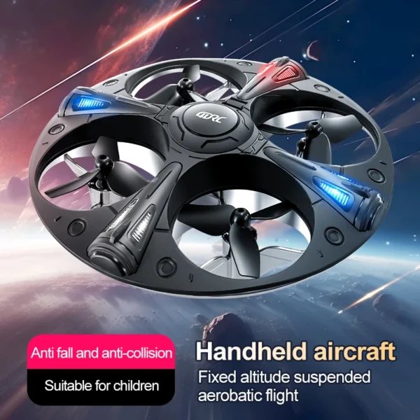 4DRC New V43 Mini UFO RC Drone With LED Light Altitude Hold Quadcopter Anti-collision