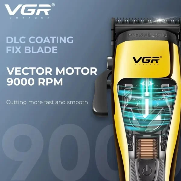 VGR Hair Trimmers Professional Vector Motor Haircut  V-015 - Image 3