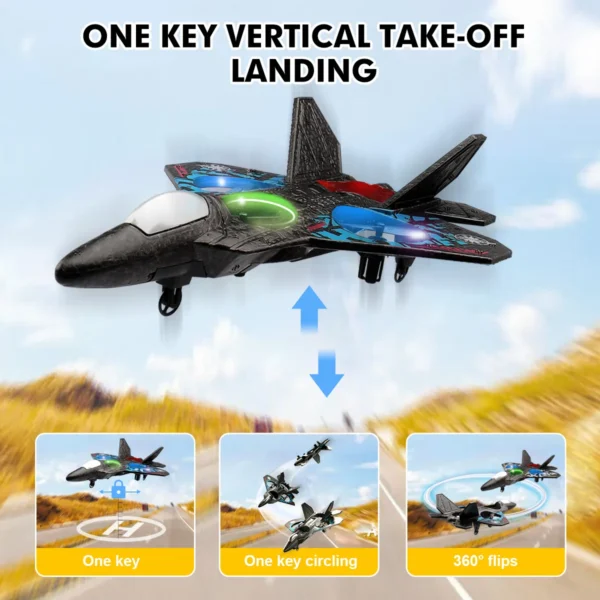 Remote Control Aircraft Gravity Sensing  L0712 RC Plane 2.4G - Image 11