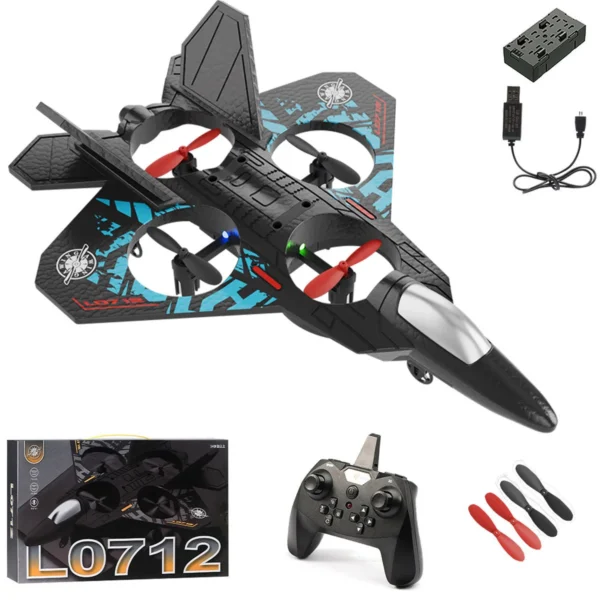 Remote Control Aircraft Gravity Sensing  L0712 RC Plane 2.4G - Image 9