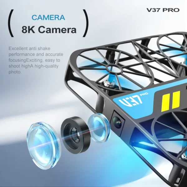 4DRC V37 New Mini 8K Drone with Camera 4K HD Easy To Carry WiFi FPV - Image 4