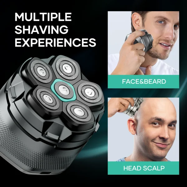 KENSEN Electric Head Shavers for Bald Men 6D Magnetic Razor - Image 5