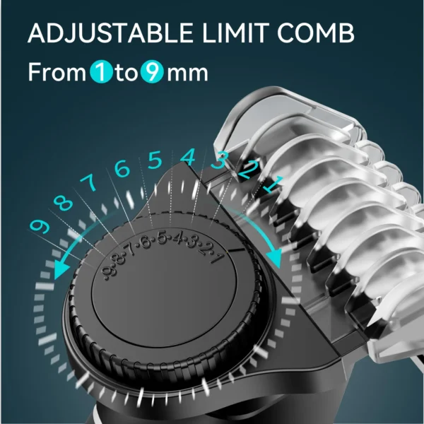 Kensen S16 Electric Hair Trimmer for Men 3 In 1 - Image 5