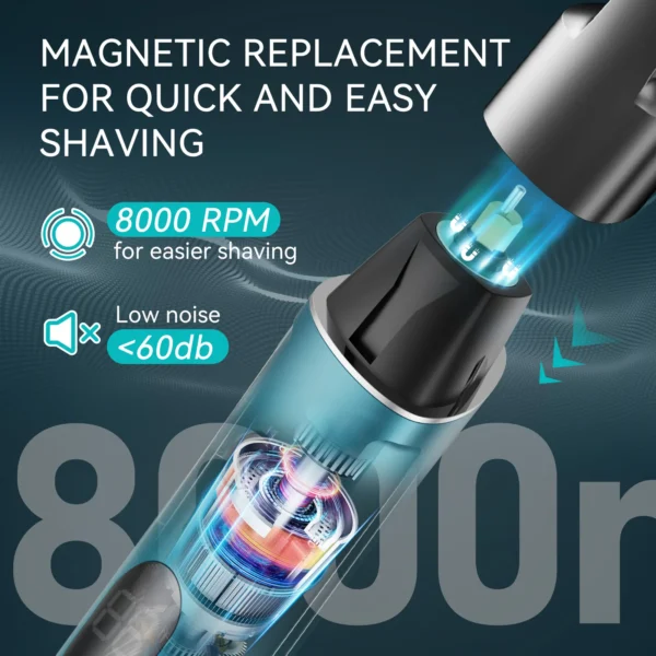 Kensen S16 Electric Hair Trimmer for Men 3 In 1 - Image 4
