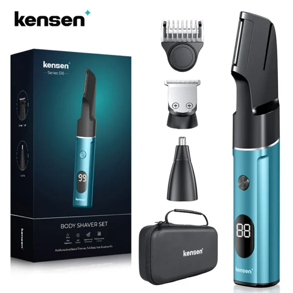 Kensen S16 Electric Hair Trimmer for Men 3 In 1